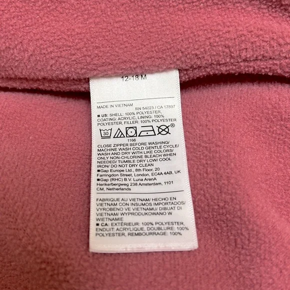 OLD NAVY || Pink Puffer Vest - Picture 4 of 4